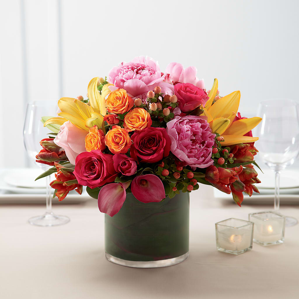 Color Mix Arrangement – Luxe Arrangements, Agawam MA