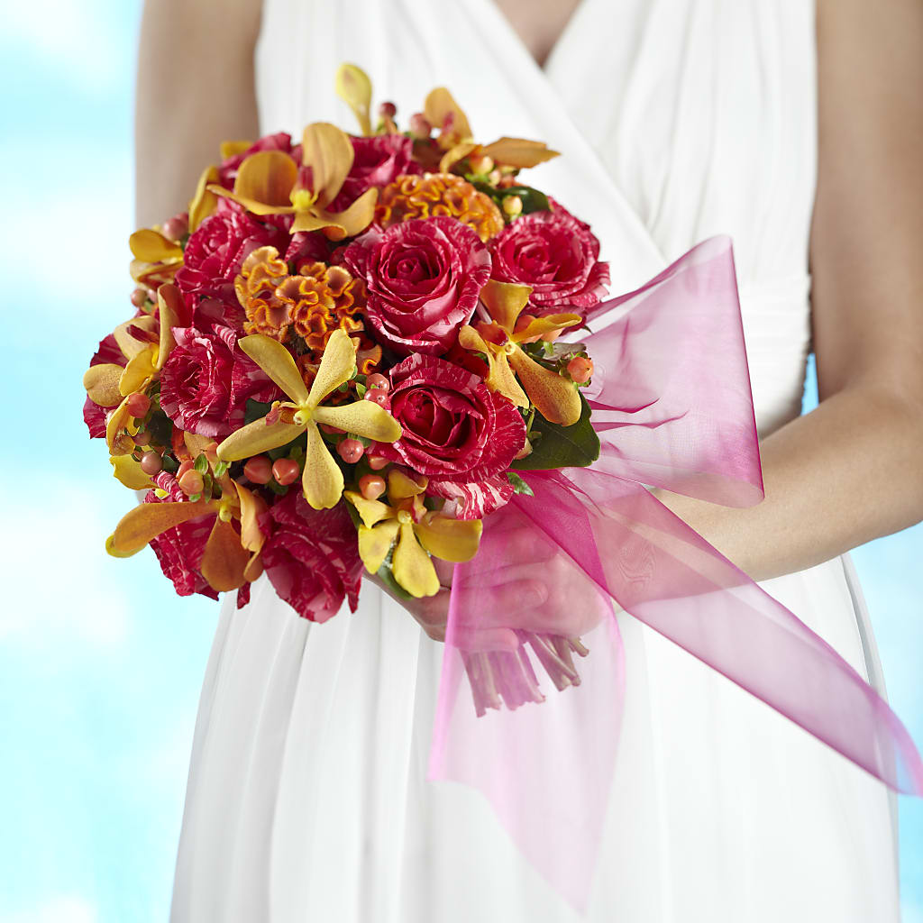 Brilliant Shades of Love Bouquet – Luxe Arrangements, Agawam MA