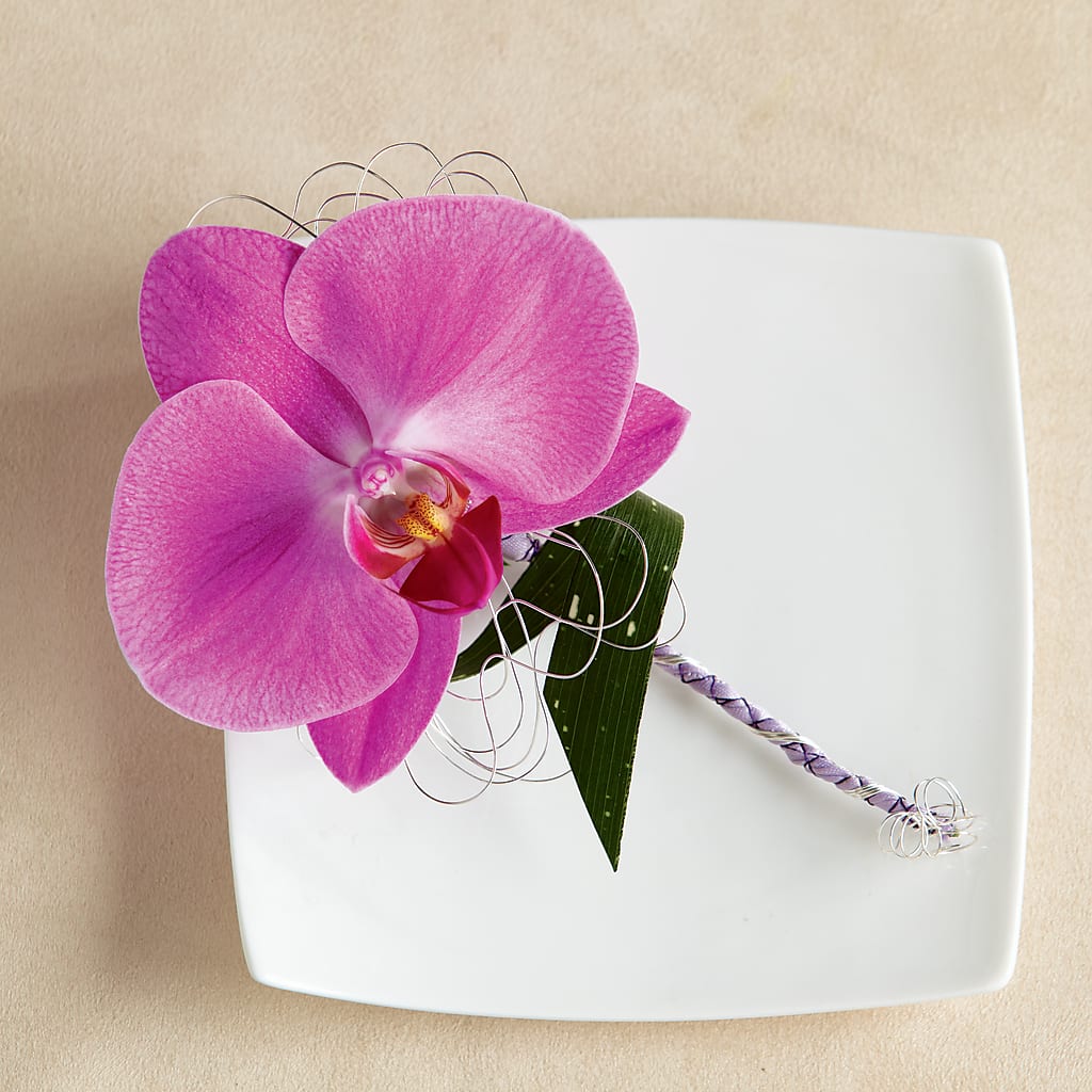 Glorious Boutonniere – Luxe Arrangements, Agawam MA