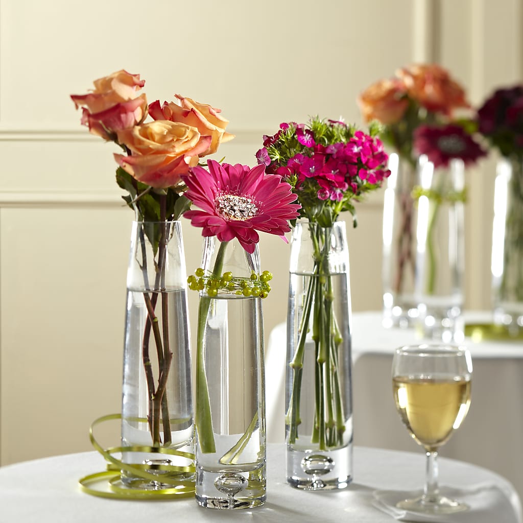 Sparkling Toast Centerpiece – Luxe Arrangements, Agawam MA