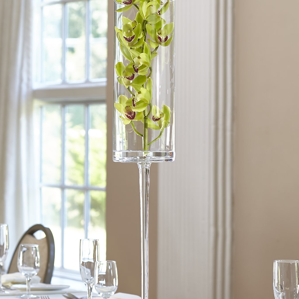 Green Mini Cymbidium Bouquet – Luxe Arrangements, Agawam MA