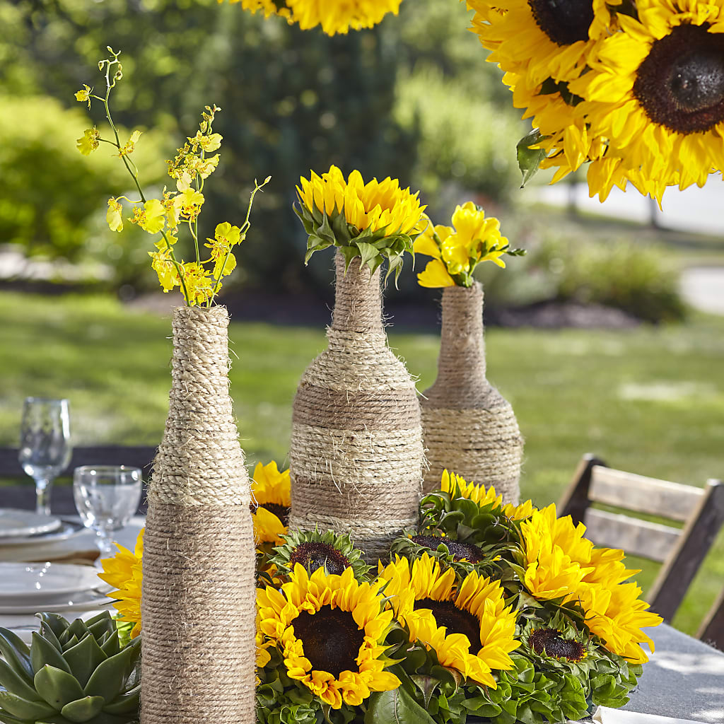 Sublime Garden Centerpiece – Luxe Arrangements, Agawam MA