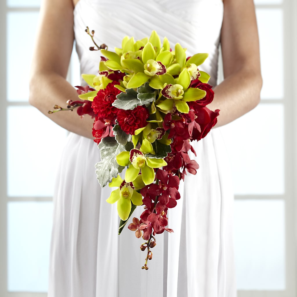Elegant Orchid Bouquet – Luxe Arrangements, Agawam MA