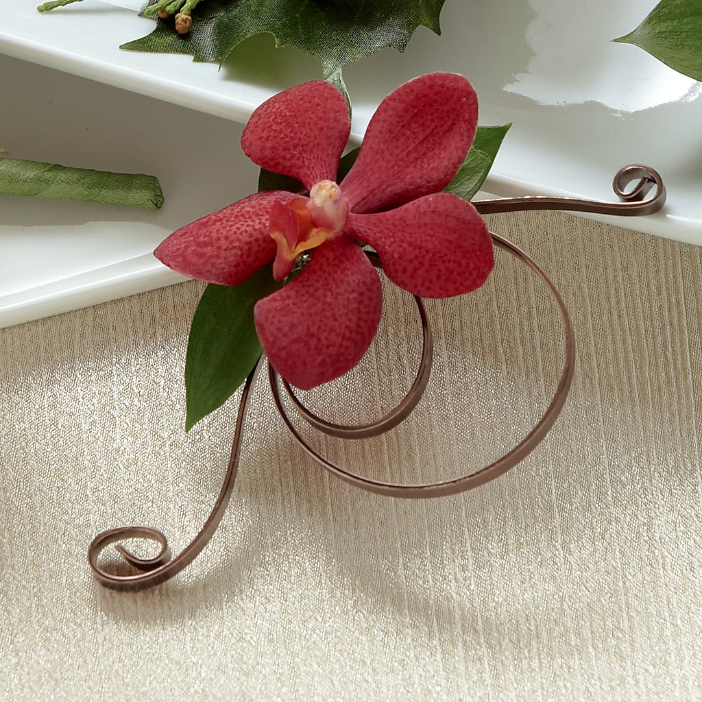 Red Mokara Boutonniere – Luxe Arrangements, Agawam MA