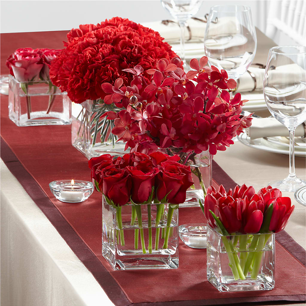 Modern Grace Centerpiece – Luxe Arrangements, Agawam MA