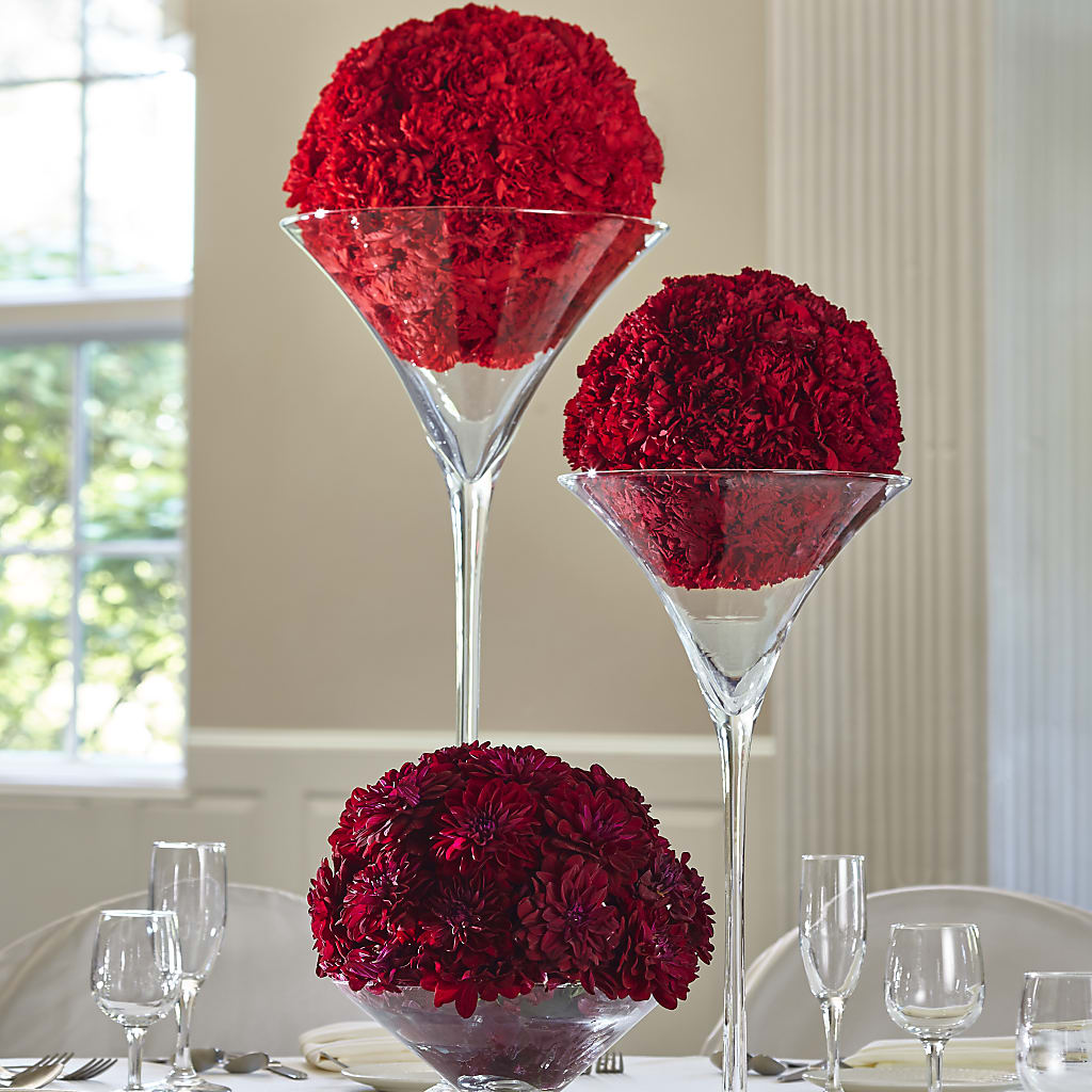 Our Special Vows Centerpiece – Luxe Arrangements, Agawam MA
