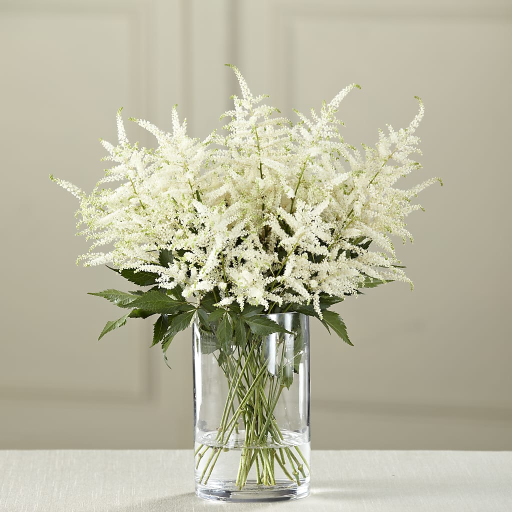 White Astilbe Bouquet – Luxe Arrangements, Agawam MA