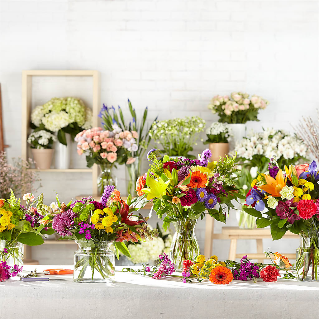Bold & Bright – A Florist Original –  Luxe Arrangements, Agawam MA