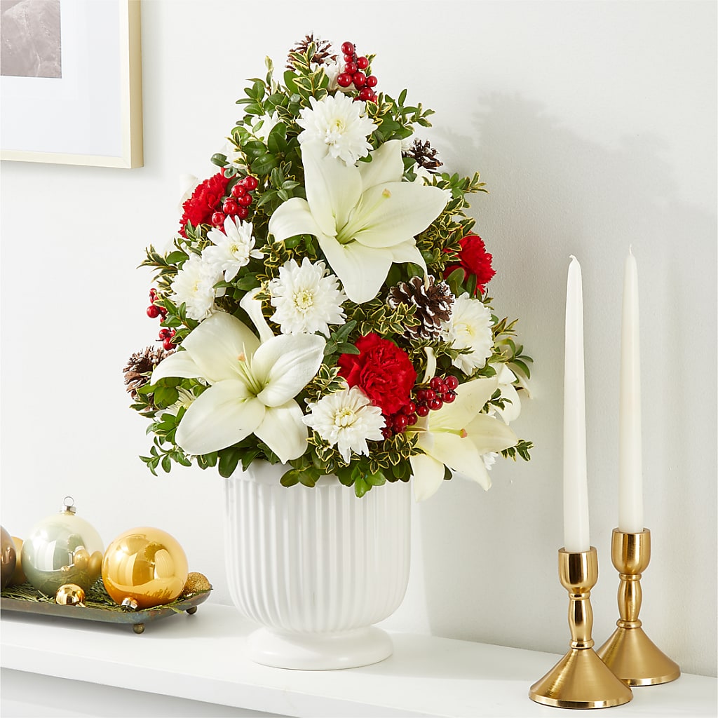 Festive Moments Tree –  Luxe Arrangements, Agawam MA
