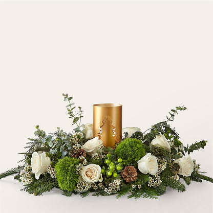 Chestnuts Roasting Centerpiece –  Luxe Arrangements, Agawam MA