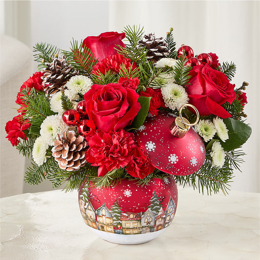 Christmas Carols Ornament –  Luxe Arrangements, Agawam MA