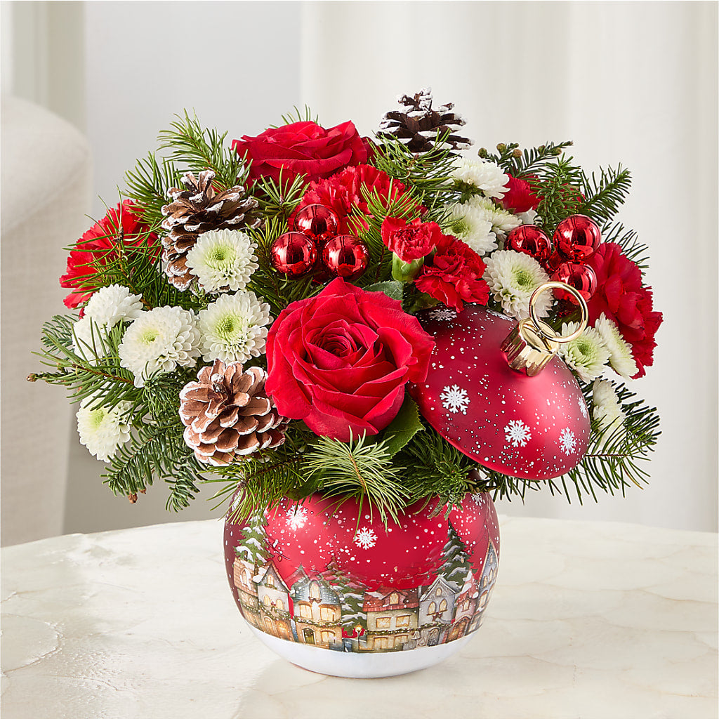 Christmas Carols Ornament –  Luxe Arrangements, Agawam MA