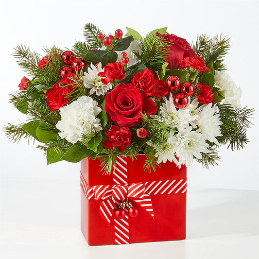 Presents Under the Tree Bouquet –  Luxe Arrangements, Agawam MA