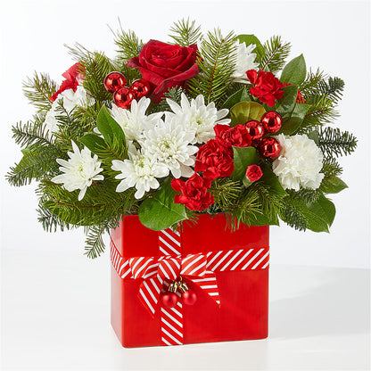 Presents Under the Tree Bouquet –  Luxe Arrangements, Agawam MA