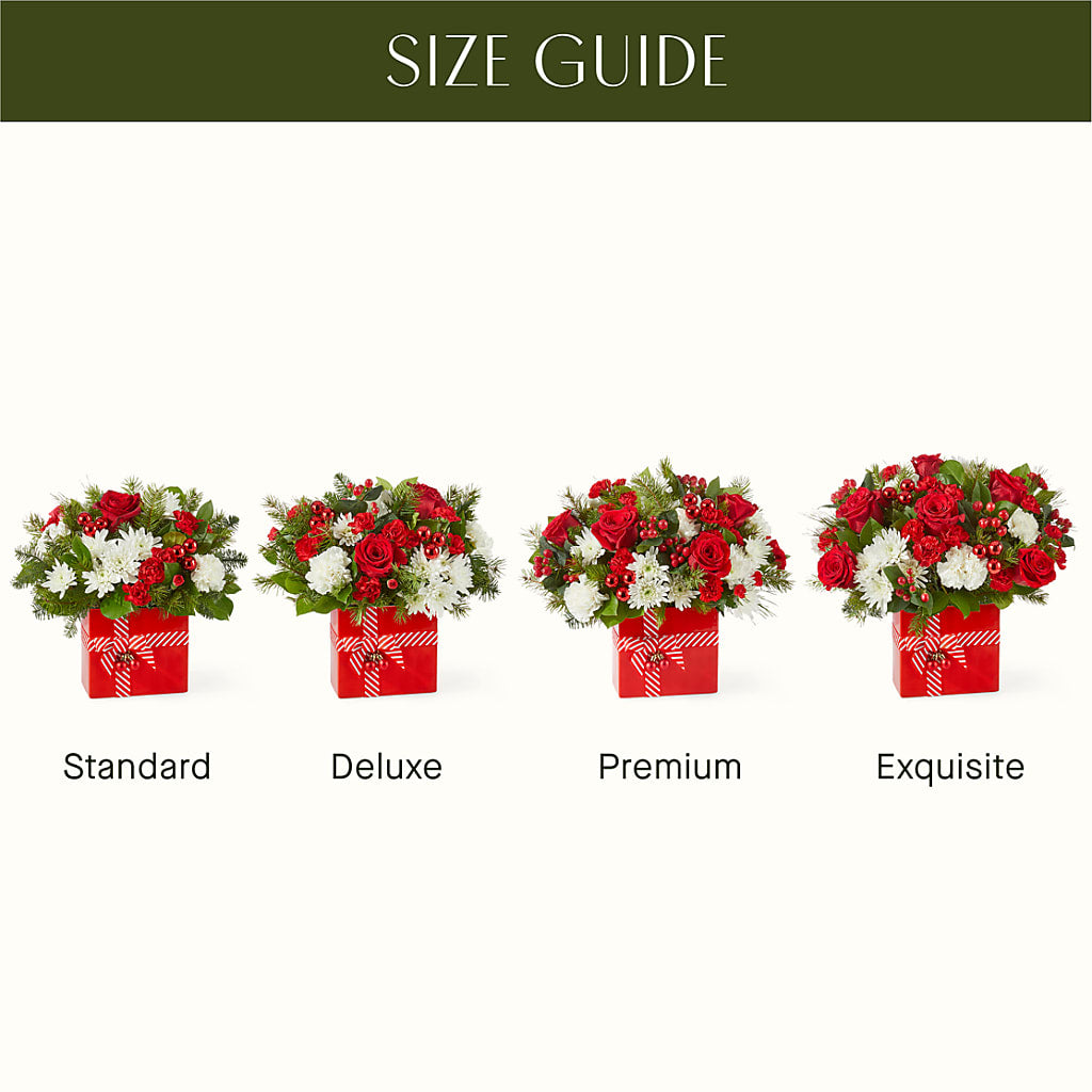 Presents Under the Tree Bouquet –  Luxe Arrangements, Agawam MA