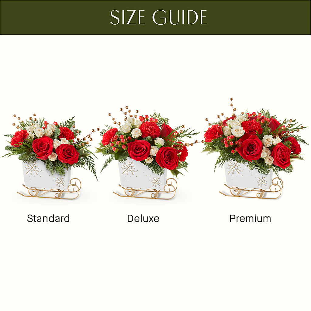 Gone Sledding Bouquet –  Luxe Arrangements, Agawam MA