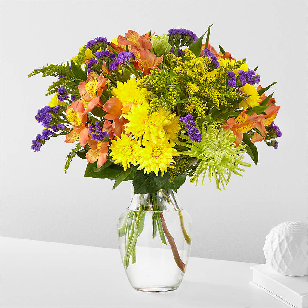 Marmalade Skies Bouquet –  Luxe Arrangements, Agawam MA