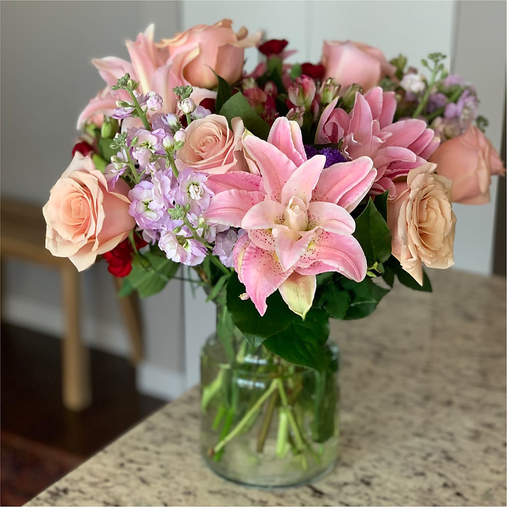 Romantique Bouquet –  Luxe Arrangements, Agawam MA
