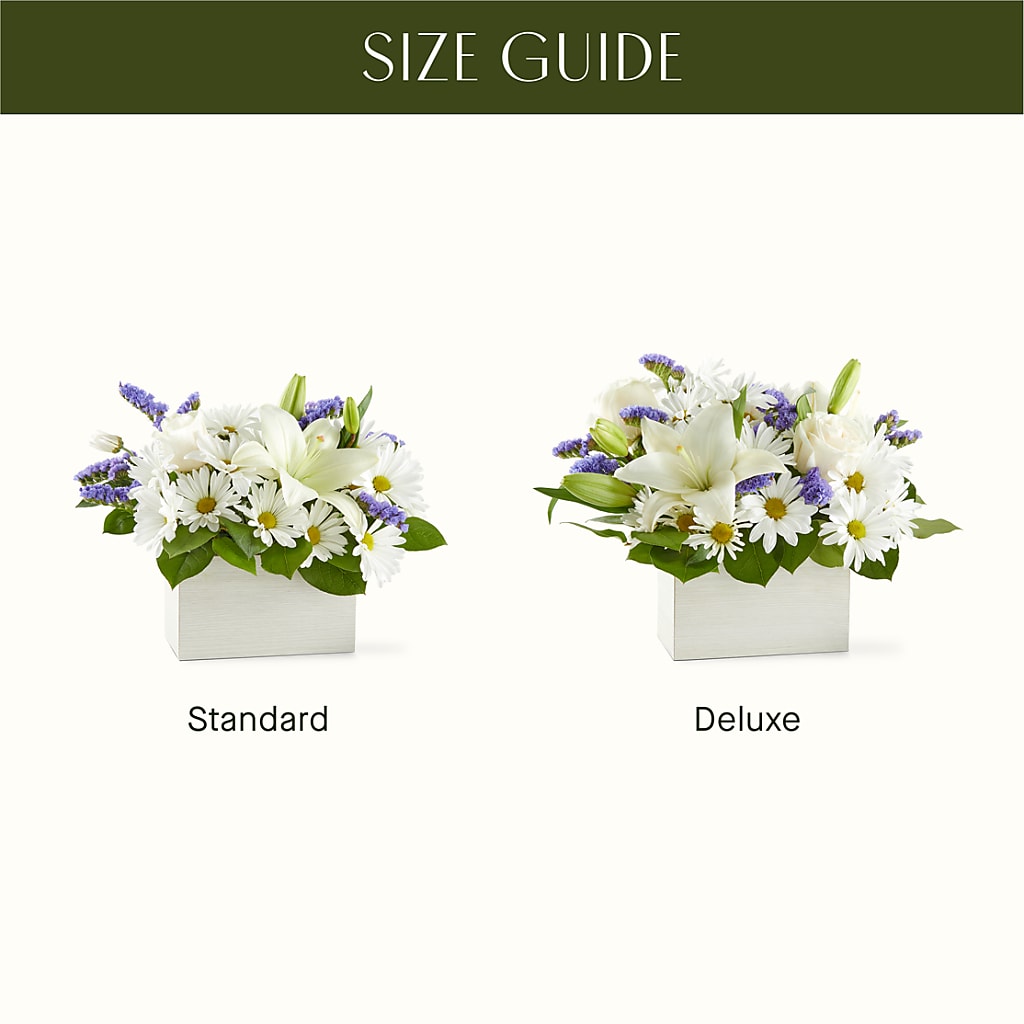 Beyond Blue Box Bouquet –  Luxe Arrangements, Agawam MA