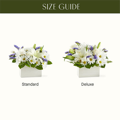 Beyond Blue Box Bouquet –  Luxe Arrangements, Agawam MA
