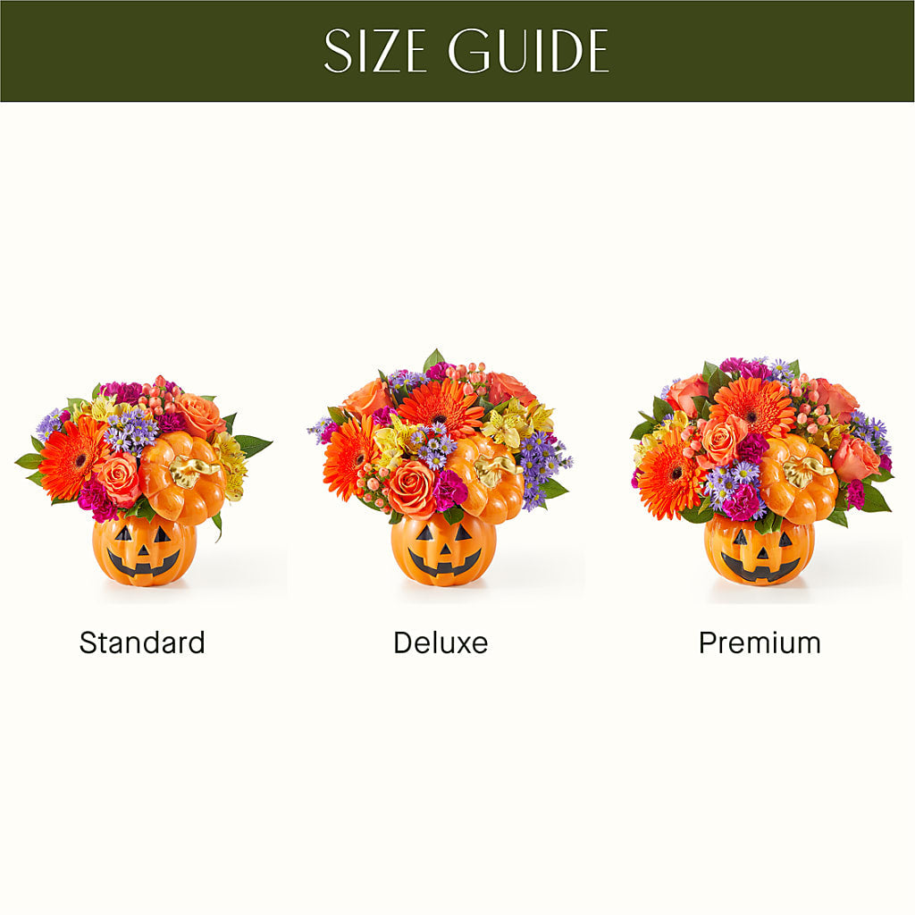 Tricks & Treats Pumpkin –  Luxe Arrangements, Agawam MA