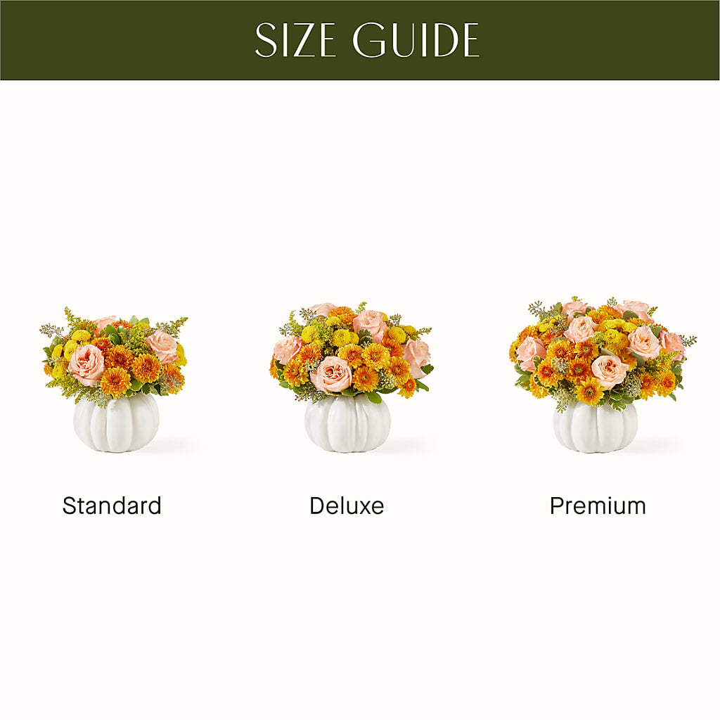 Peachy Pumpkin –  Luxe Arrangements, Agawam MA