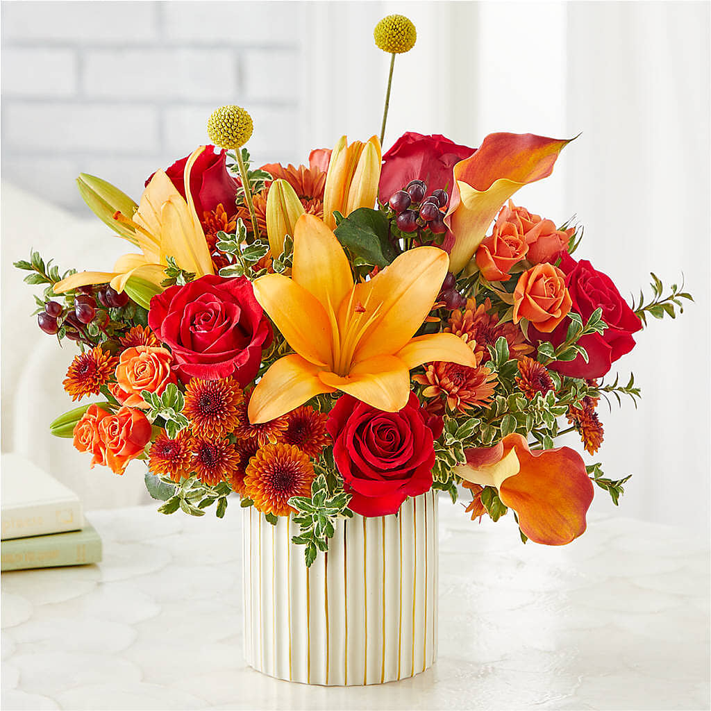 Scarlet Skies Bouquet –  Luxe Arrangements, Agawam MA