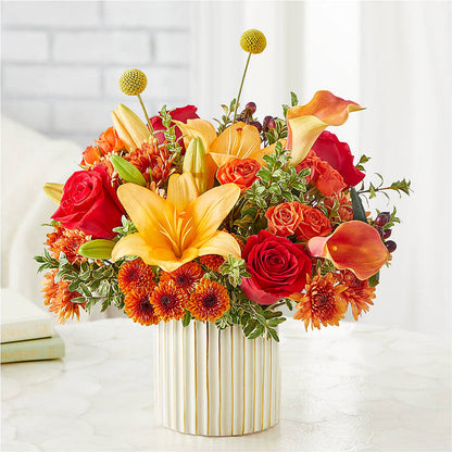Scarlet Skies Bouquet –  Luxe Arrangements, Agawam MA