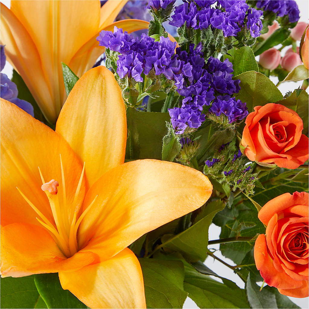 Radiant Citrus Bouquet –  Luxe Arrangements, Agawam MA