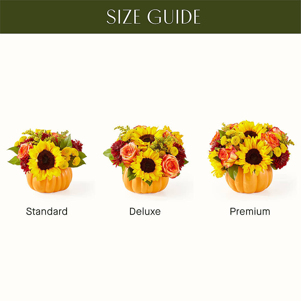 Golden Gourd Pumpkin Bouquet –  Luxe Arrangements, Agawam MA