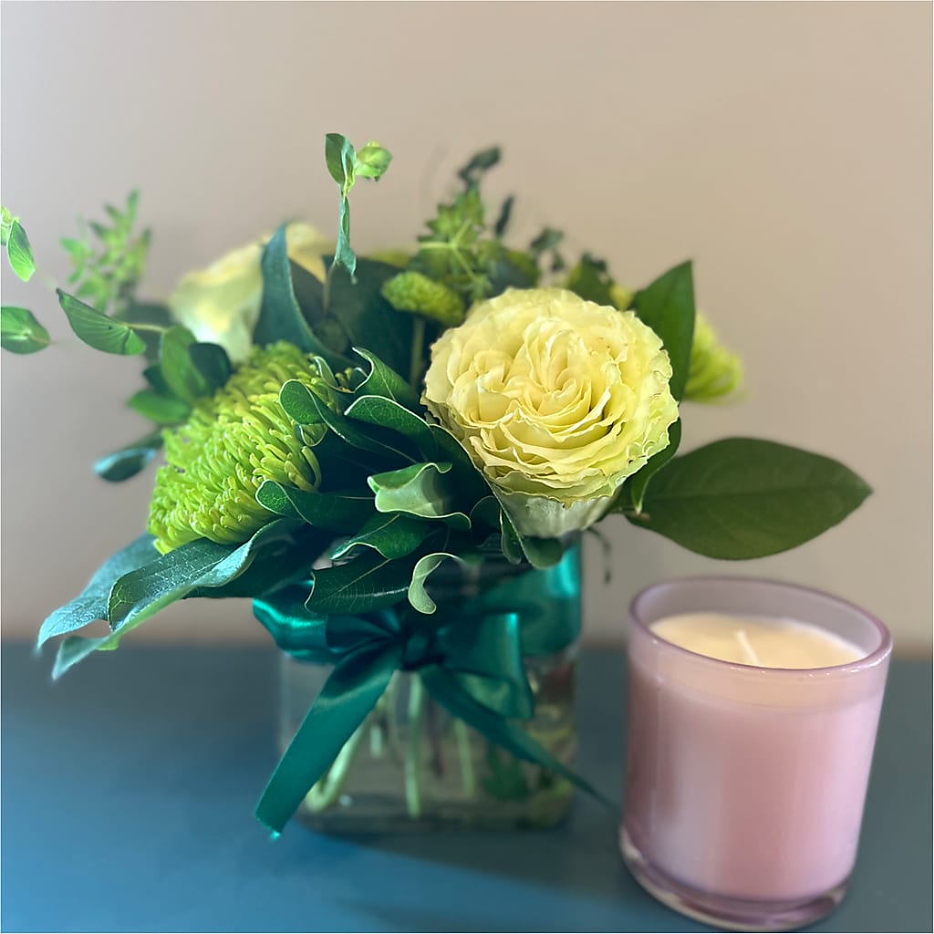Emerald Forest Bouquet –  Luxe Arrangements, Agawam MA