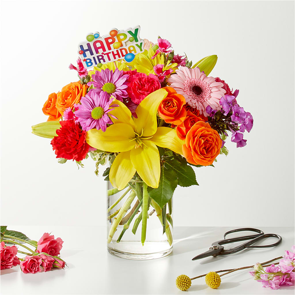 Cue the Confetti - A Florist Original –  Luxe Arrangements, Agawam MA