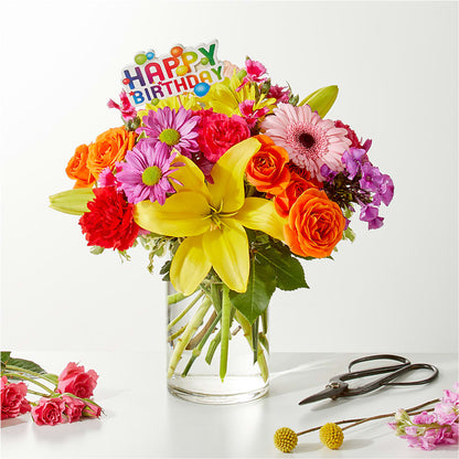 Cue the Confetti - A Florist Original –  Luxe Arrangements, Agawam MA