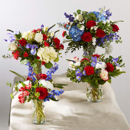 Star Spangled - A Florist Original –  Luxe Arrangements, Agawam MA