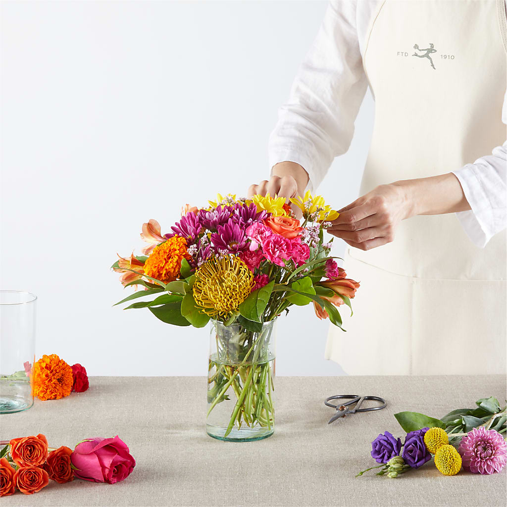 Feast of Color – A Florist Original –  Luxe Arrangements, Agawam MA
