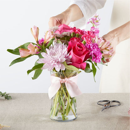 Pink Ribbon - A Florist Original –  Luxe Arrangements, Agawam MA