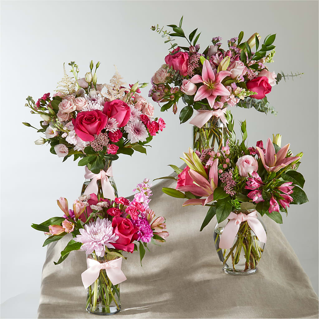 Pink Ribbon - A Florist Original –  Luxe Arrangements, Agawam MA