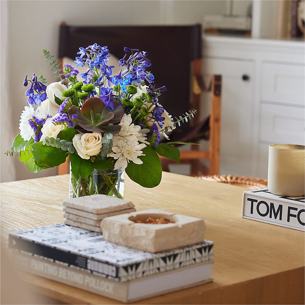 Cerulean Waves Bouquet –  Luxe Arrangements, Agawam MA