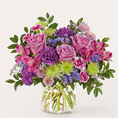 Glass Half Full Bouquet –  Luxe Arrangements, Agawam MA