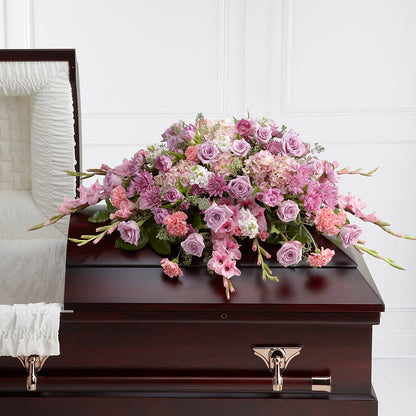 Immorata Casket Spray –  Luxe Arrangements, Agawam MA