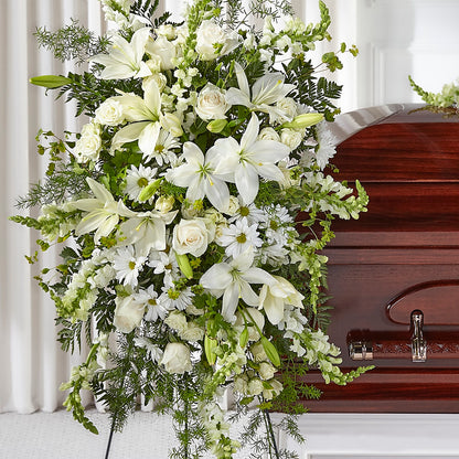 Loving Thoughts Standing Spray –  Luxe Arrangements, Agawam MA