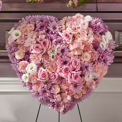 Heaven's Light Heart –  Luxe Arrangements, Agawam MA