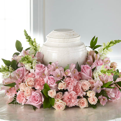 Blooms of Hope Cremation Adornment –  Luxe Arrangements, Agawam MA