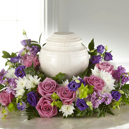 Blooming Sympathy Cremation Adornment –  Luxe Arrangements, Agawam MA