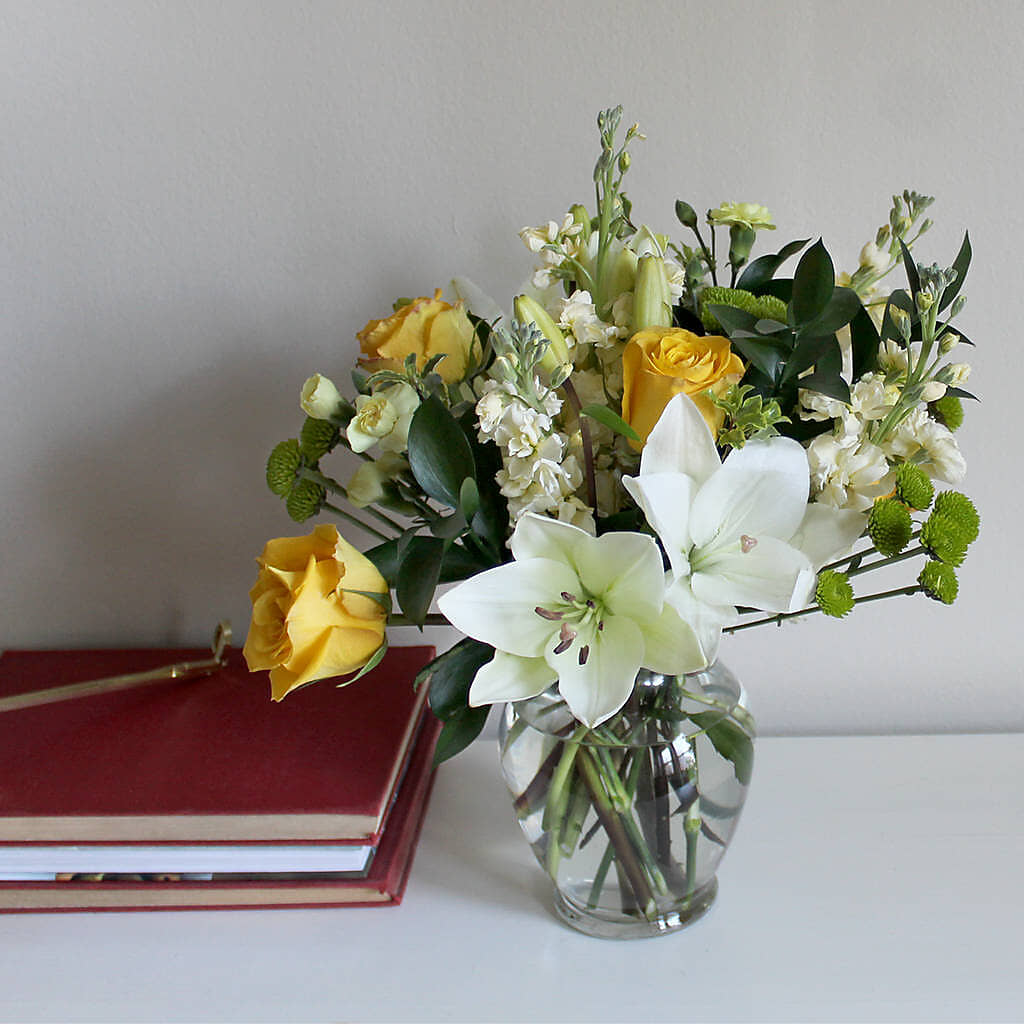 Hope & Serenity Bouquet –  Luxe Arrangements, Agawam MA