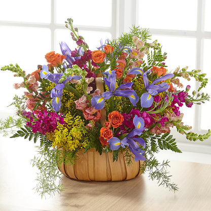 Garden of Life Basket –  Luxe Arrangements, Agawam MA