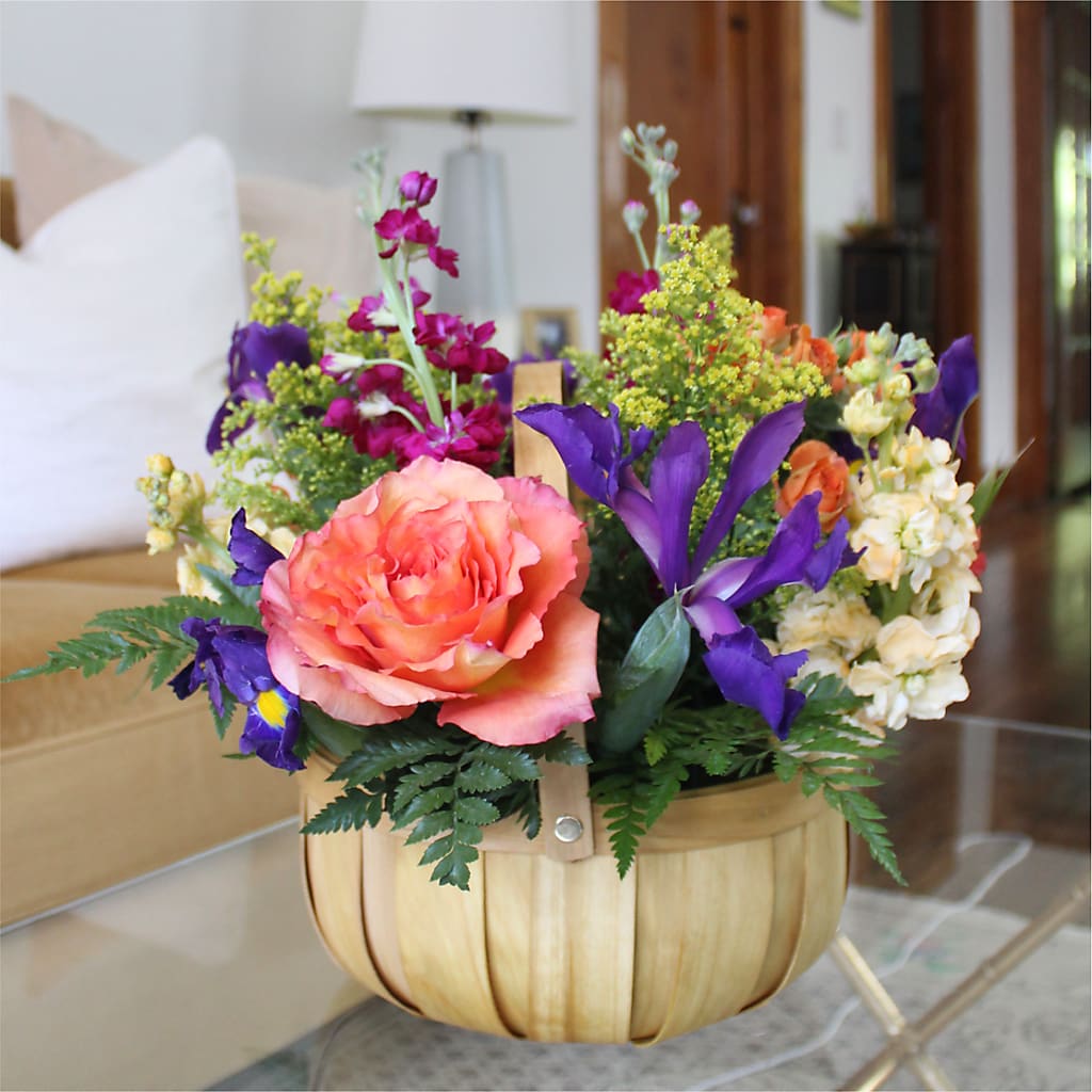 Garden of Life Basket –  Luxe Arrangements, Agawam MA