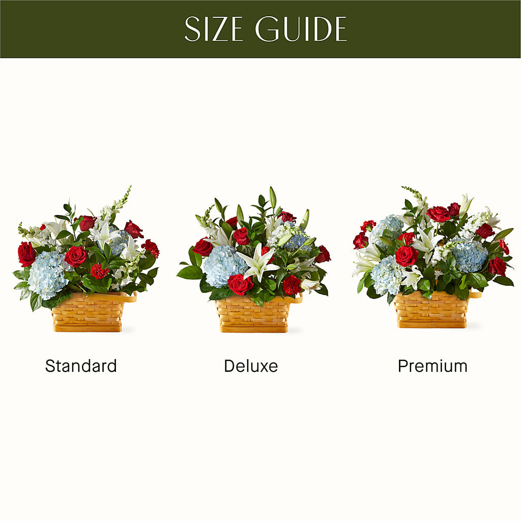 Greater Glory Basket –  Luxe Arrangements, Agawam MA