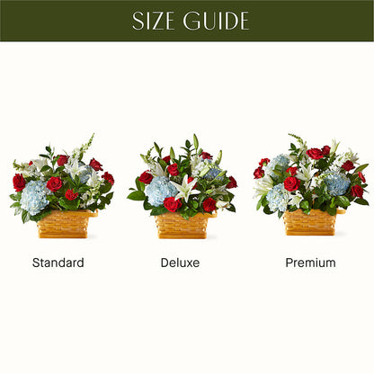 Greater Glory Basket –  Luxe Arrangements, Agawam MA