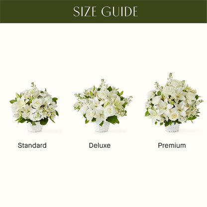 Peaceful Reflections Arrangement –  Luxe Arrangements, Agawam MA